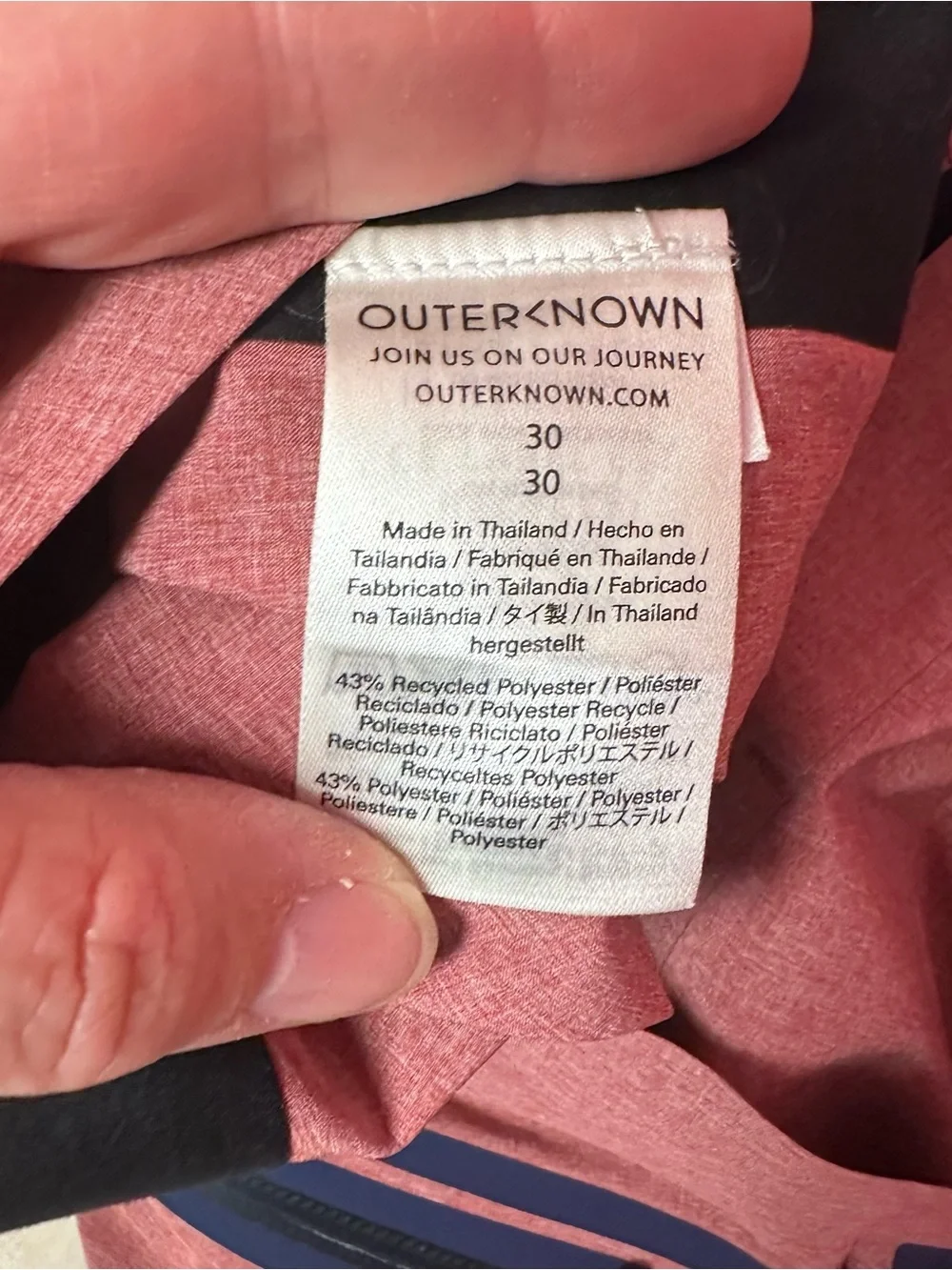 Outerknown Men’s Red/blue Swim shorts
